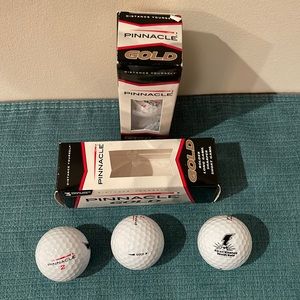 Golf Balls. Pinnacle Gold